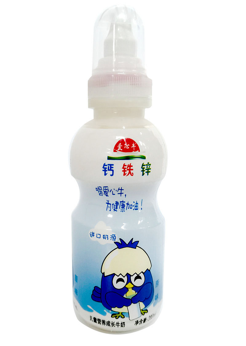 Ca-Fe-Zn  primary flavor 1*24*200ml  Children yoghurt series